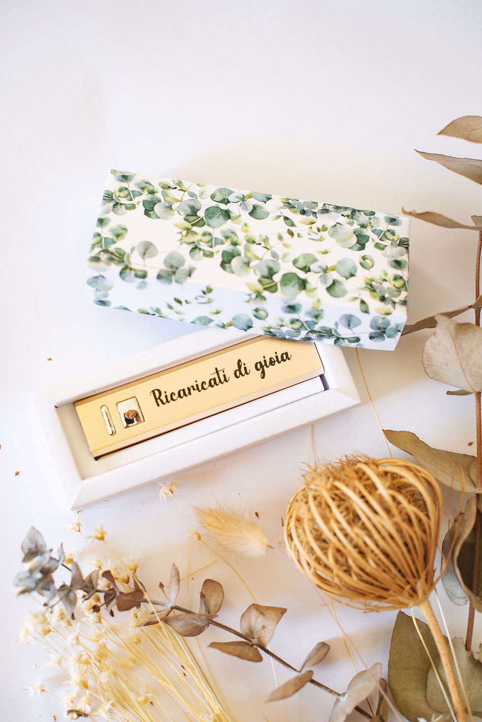 Powerbank con scatolina personalizzata