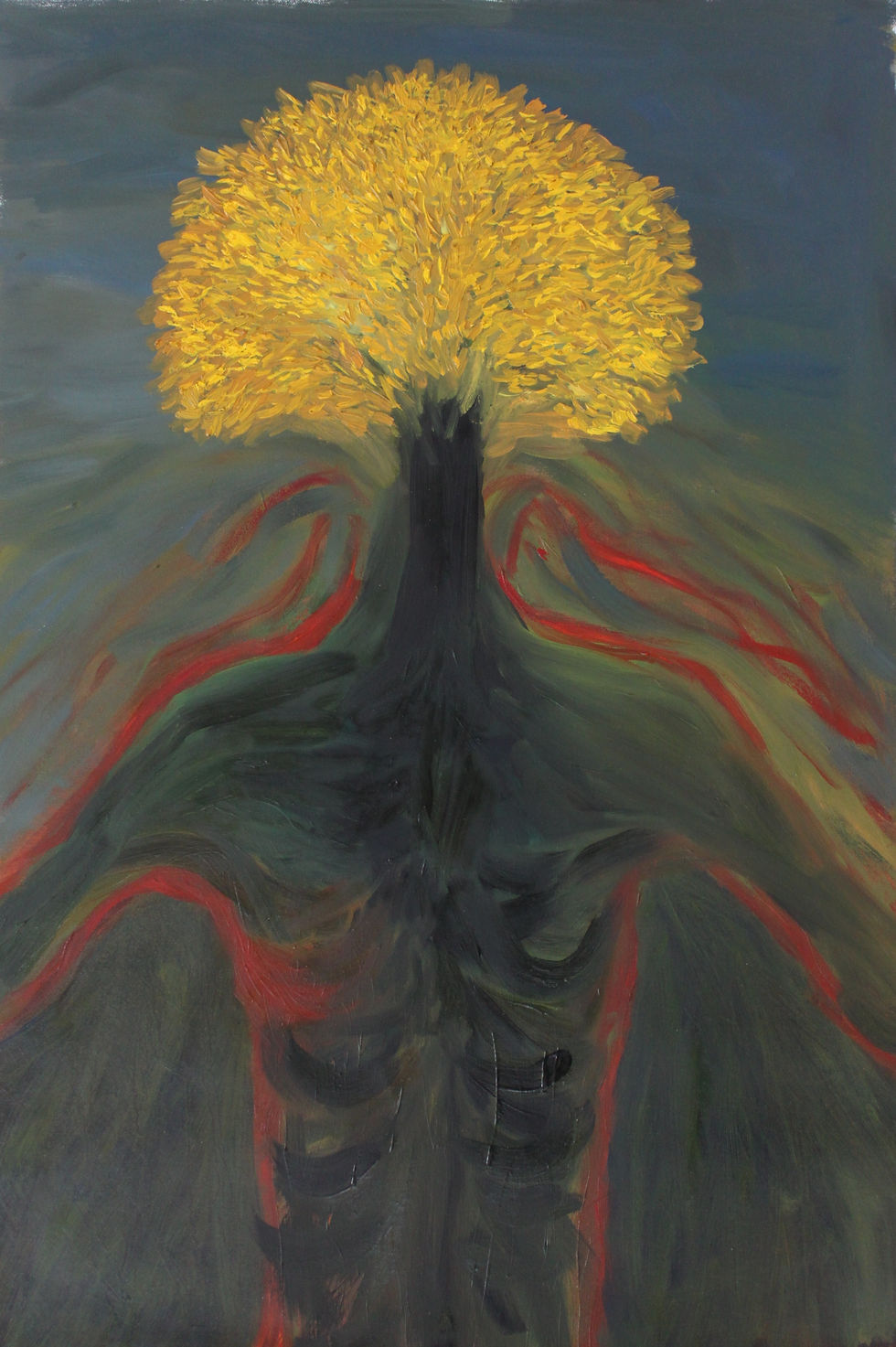 Álom, 40x60cm, olaj, vászon