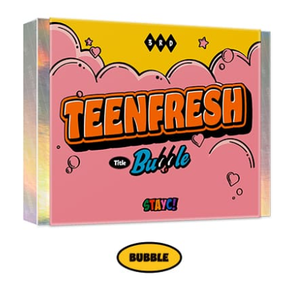 Miniature : STAYC 3rd Mini Album [TEENFRESH] (BUBBLE Ver. / ARCADE Ver.)
