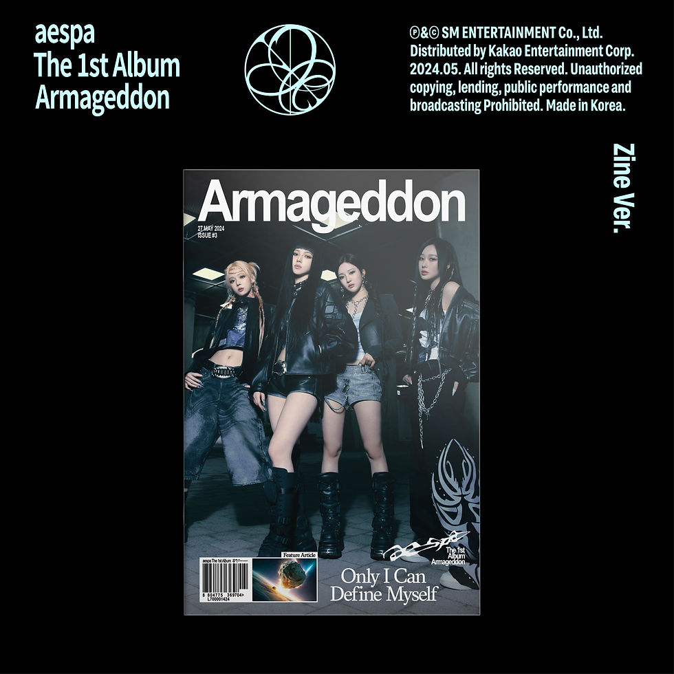 Miniature : aespa 1st Full Album [Armageddon] (Zine Ver.)