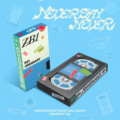 Miniature : ZEROBASEONE 1st Full Album [NEVER SAY NEVER] (PHOTOBOOK Ver.)(ICON/ORDINARY)