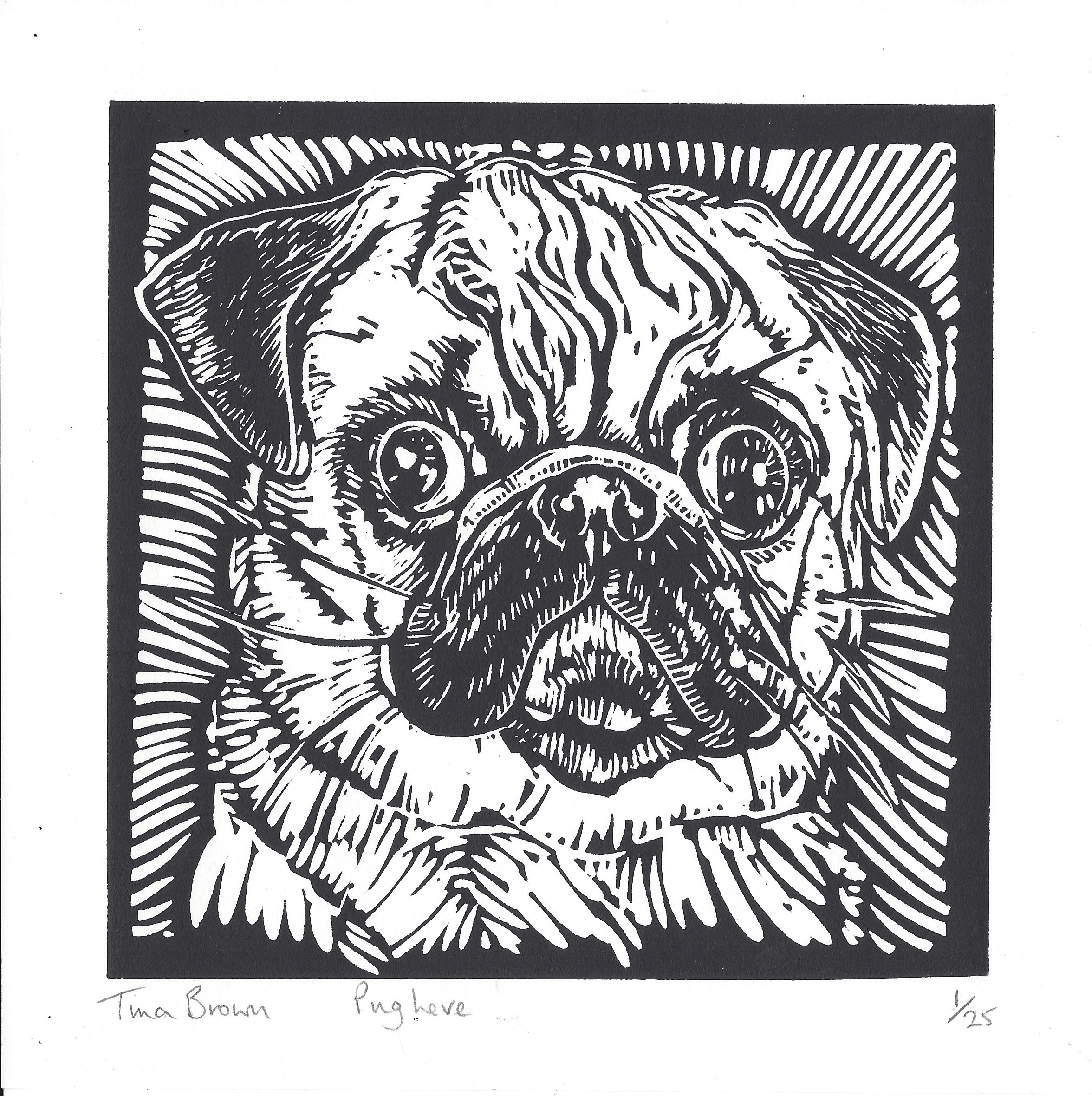 Pug Love - Tina Brown - Hazelnut Press 2015