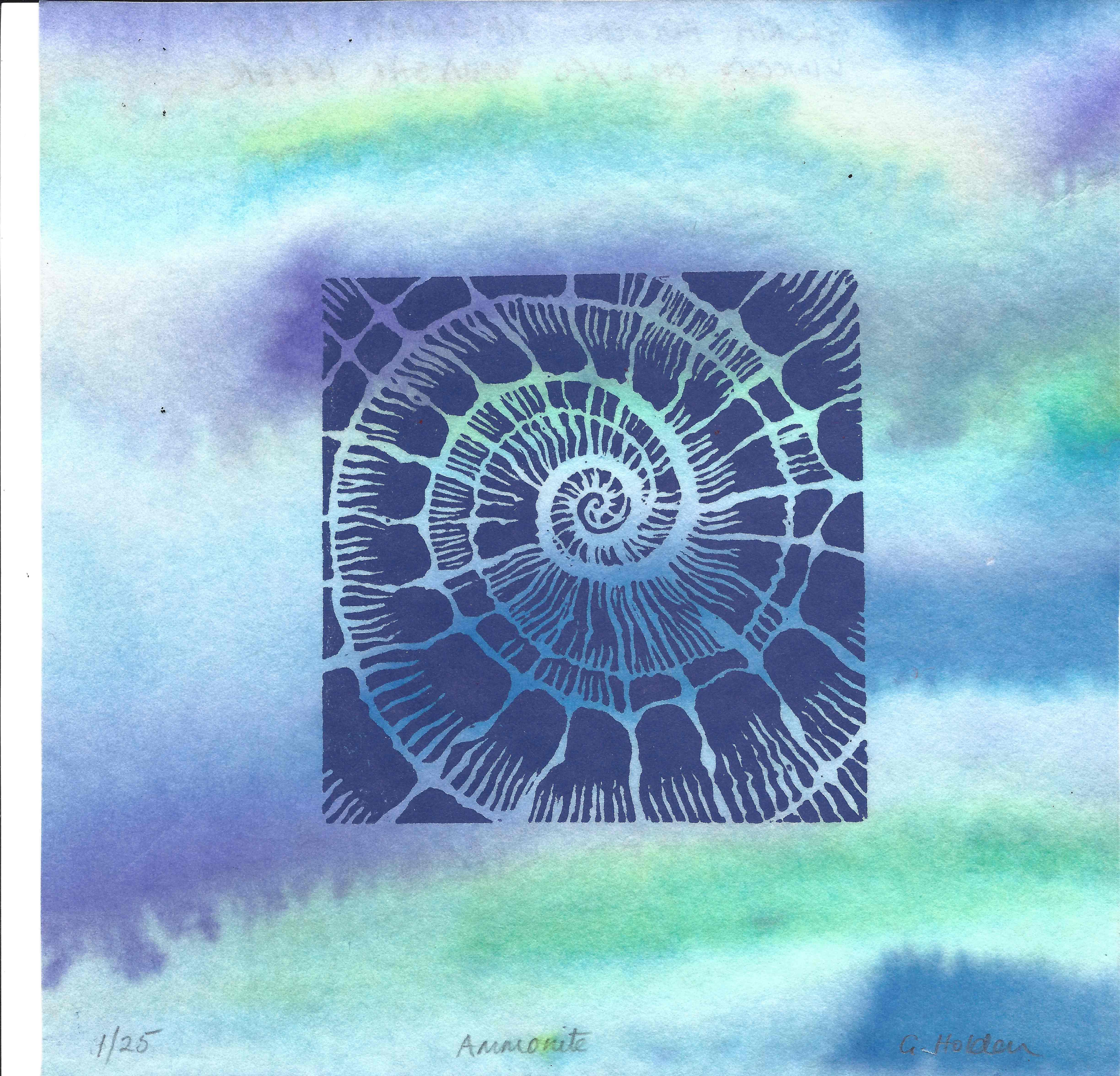 Hazelnut Press Gloria Holden's 'Ammonite