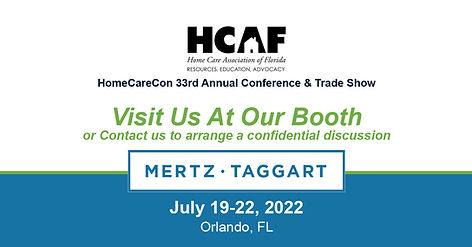 HomeCareCon 33rd Annual Conference & Trade Show Mertz Taggart