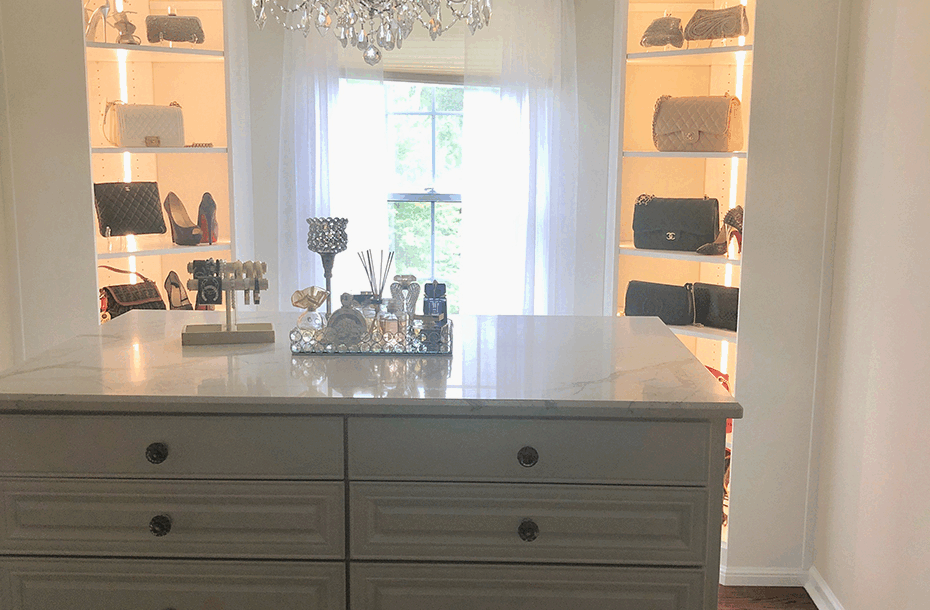 Walk-in closets graphic