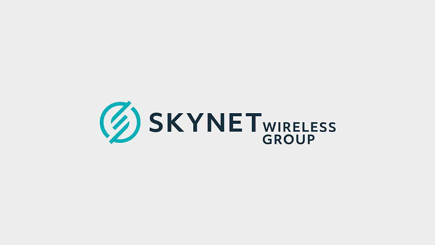 Skynet Wireless Group logo designed by Slateblock