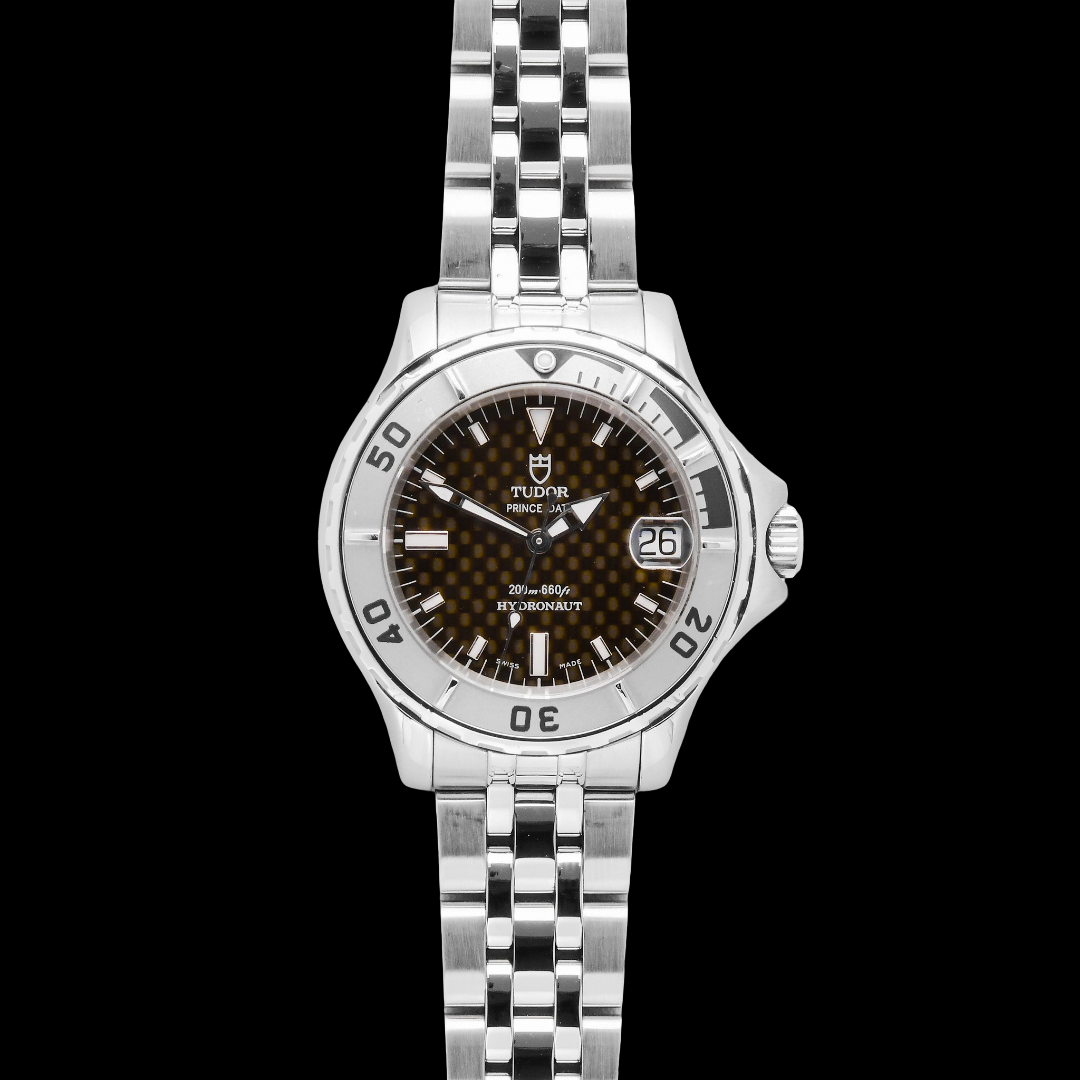 Tudor Prince Date Hydronaut Carbon Dial 36.5mm Ref: 85190P