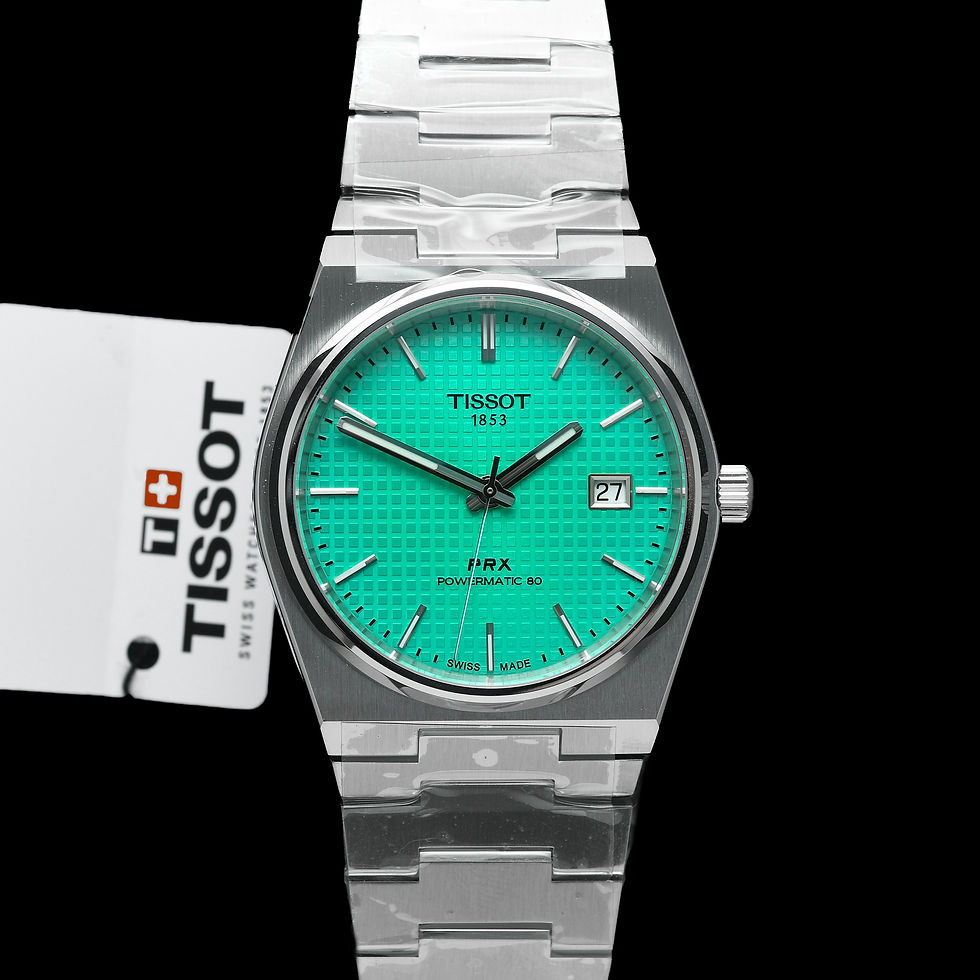 Tissot Prx Powermatic 80 Mint Green Ref: T137.407.11.091.01