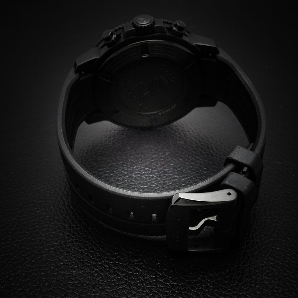 Thumbnail: Tissot Seastar 1000 Chronograph Black PVD 45.5mm  Ref: T120.417.37.051.02