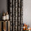 Thumbnail: ULTRA LUX BLACK GOLD STRIPED PATTERNED CURTAINS FOR HOME