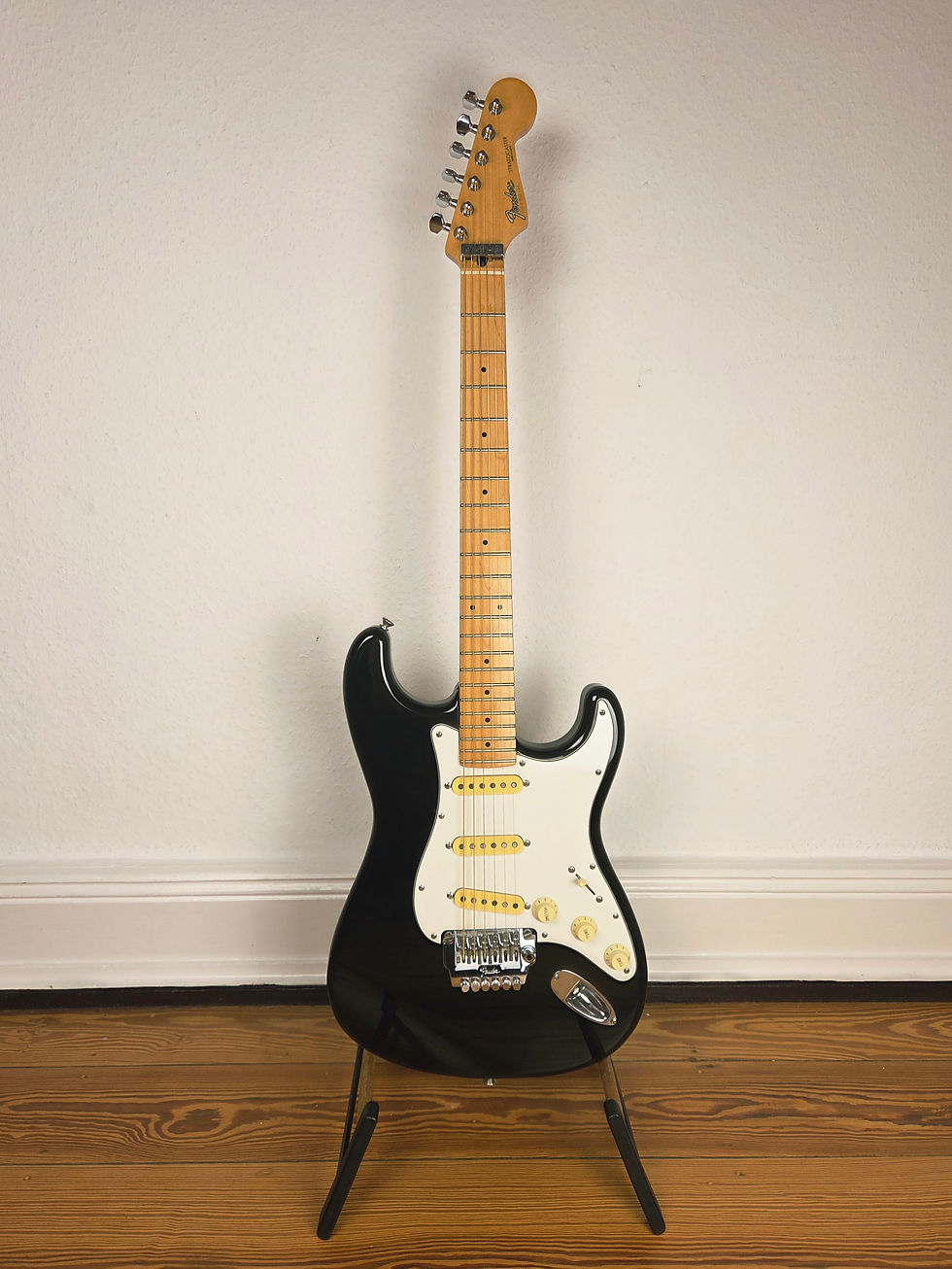 Fender, Stratocaster, Gitarre, E-Gitarre, Japan, Tremolo, Metal