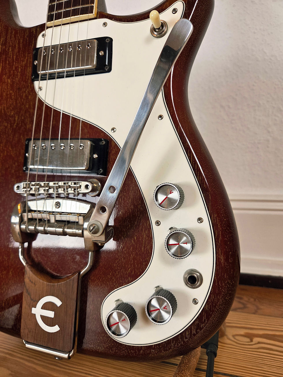 Miniaturbild: Epiphone, Crestwood Custom, Vintage Guitar