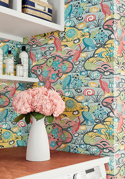 Thumbnail: Heron Stream Wallcovering