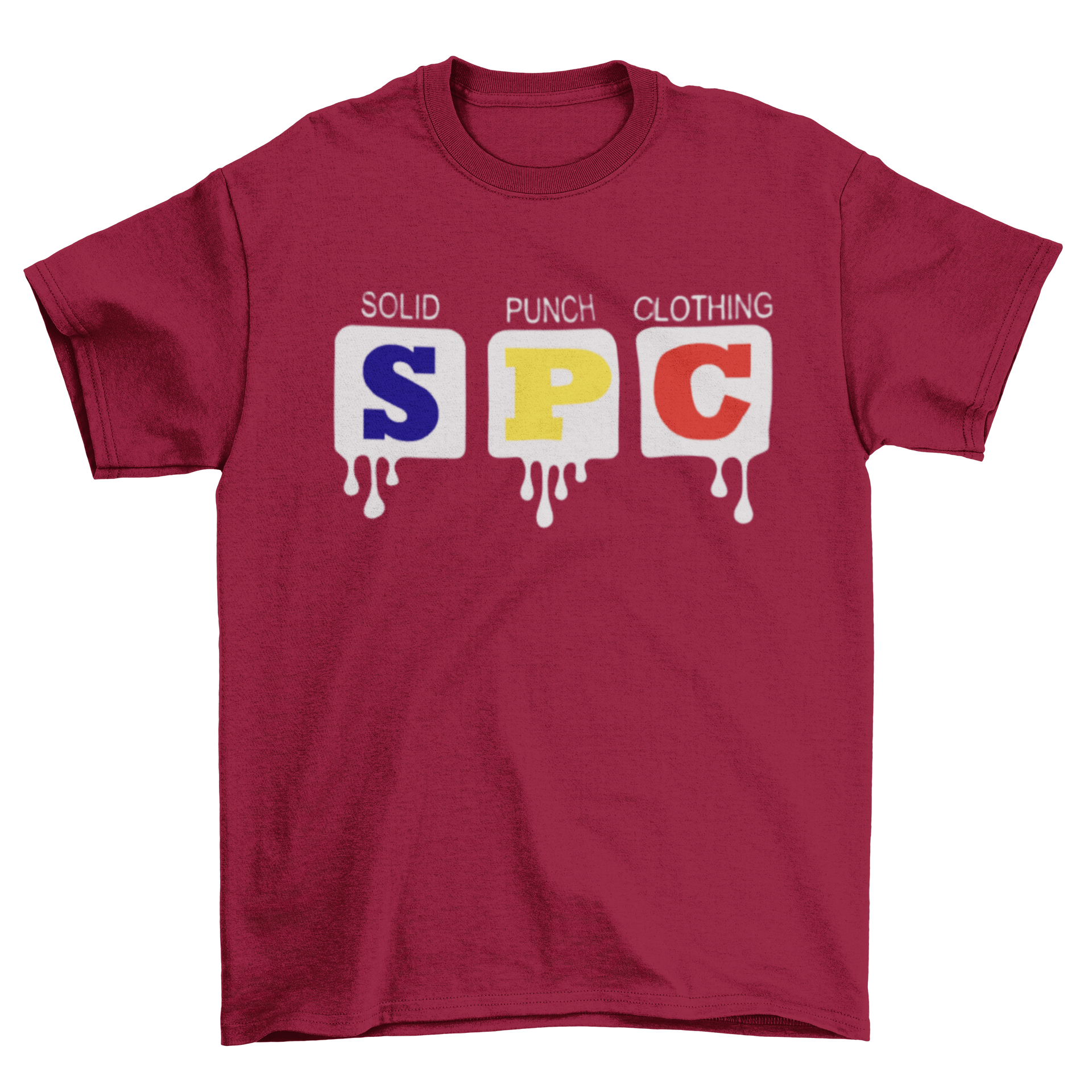 Maroon SPC Drip