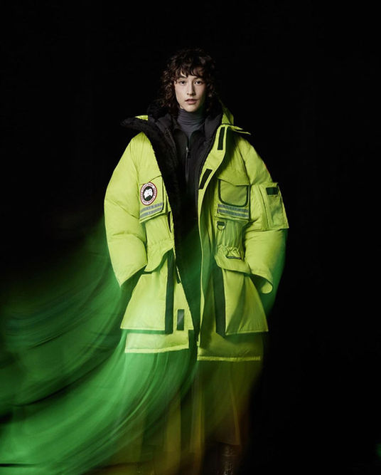 Canadian Model, Chelsea Mei Lee in Canada Goose Campaign