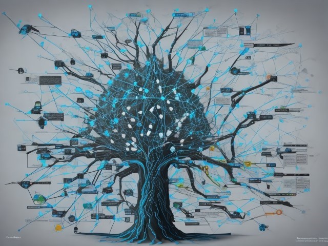 An infographic illustrating the limitations of deep learning and the potential of alternative AI techniques, such as symbolic AI, explainable AI, and probabilistic AI.