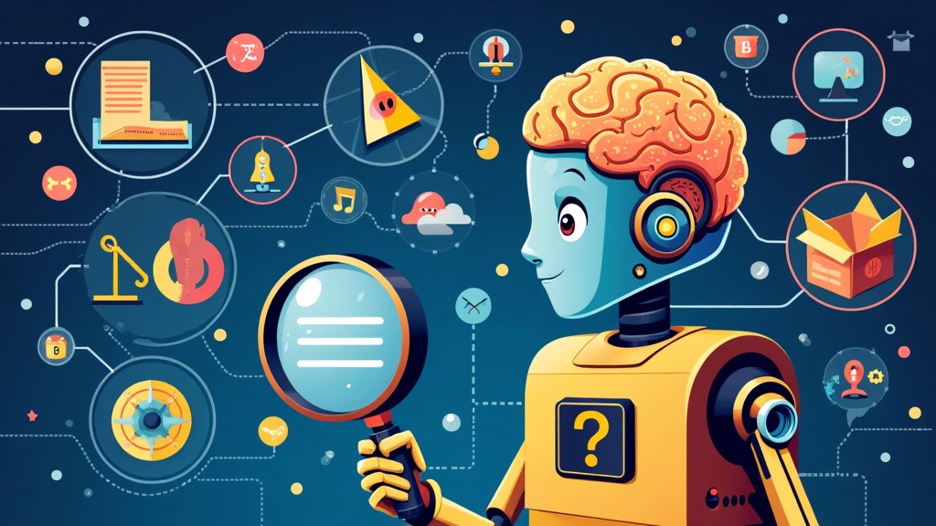n infographic illustrating the limitations of large language models, including bias, data hunger, and the black box problem.