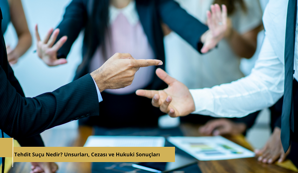 Tehdit Suçu Nedir? Unsurları, Cezası ve Hukuki Sonuçları