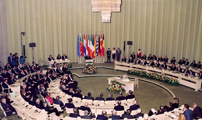 Maastricht Anlaşması İmza Töreni