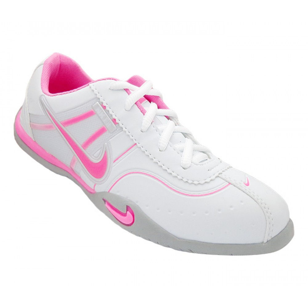 Tênis Feminino Nike Fit Branco e Rosa