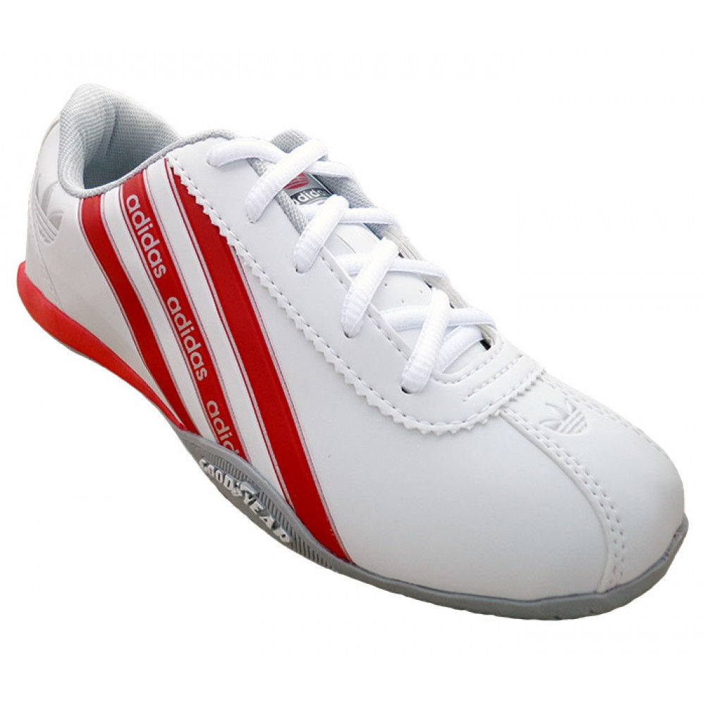 Tênis Adidas Goodyear II Branco e Vermelho