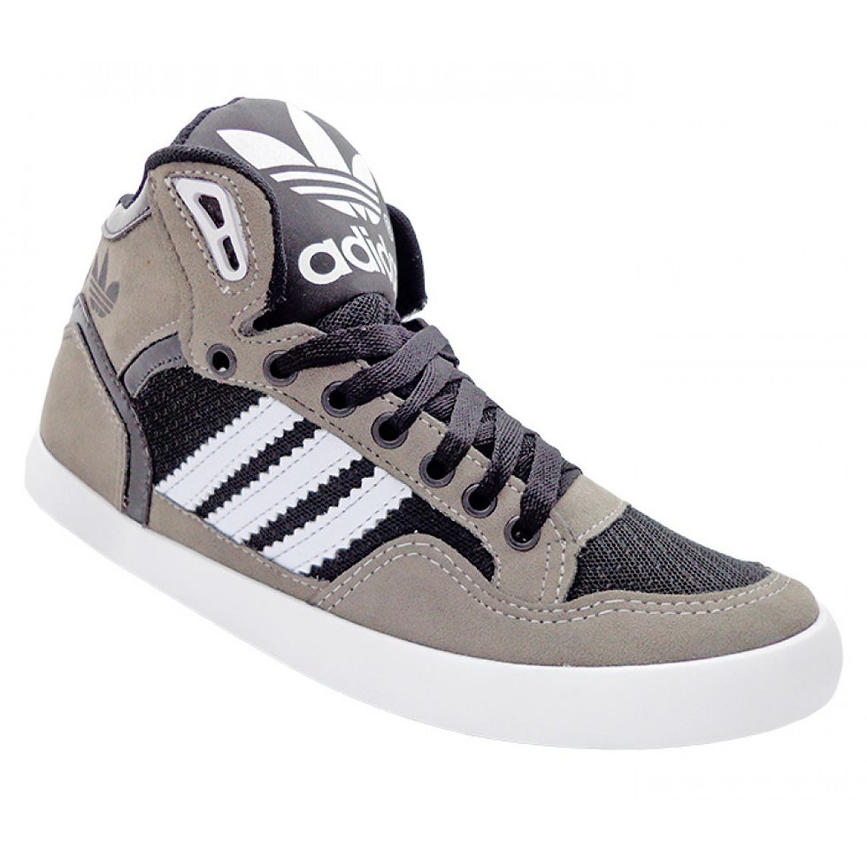 Thumbnail: Tênis Adidas Extaball Cano Médio Grafite Preto