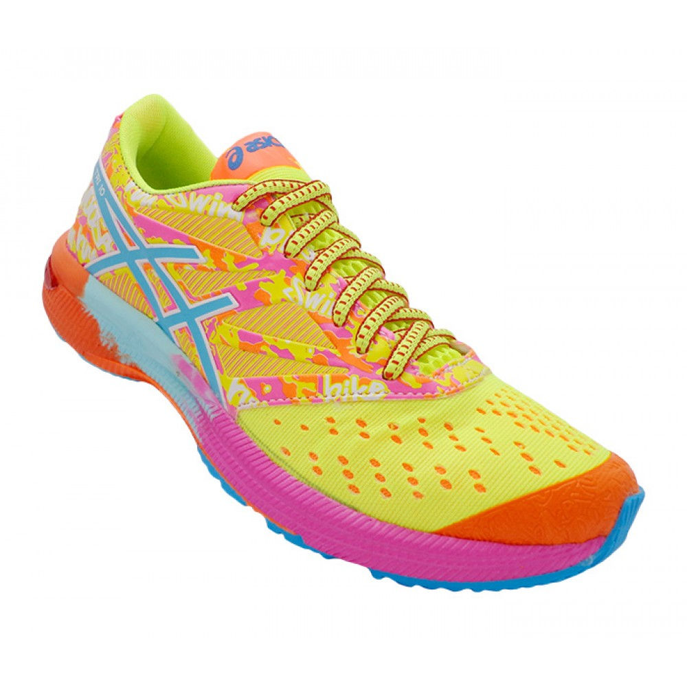 Tênis Feminino Asics Gel Noosa Tri 10 Rosa e Verde