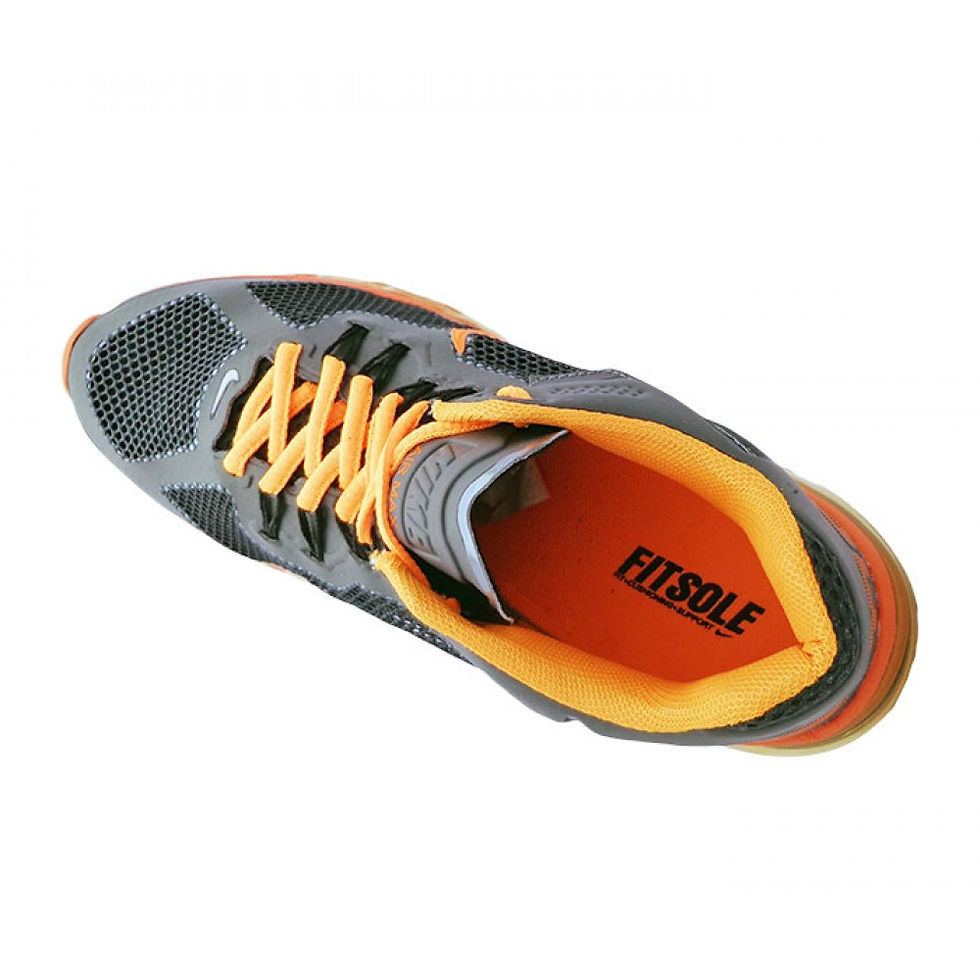Thumbnail: Tênis Nike Air Max 2013 Grafite e Laranja