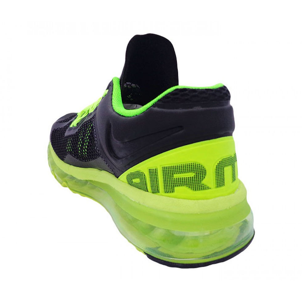 Thumbnail: Tênis Nike Air Max 2013 Preto e Verde Limão