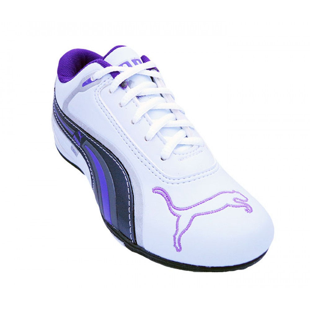 Tênis Feminino Puma DRI Branco e Lilás