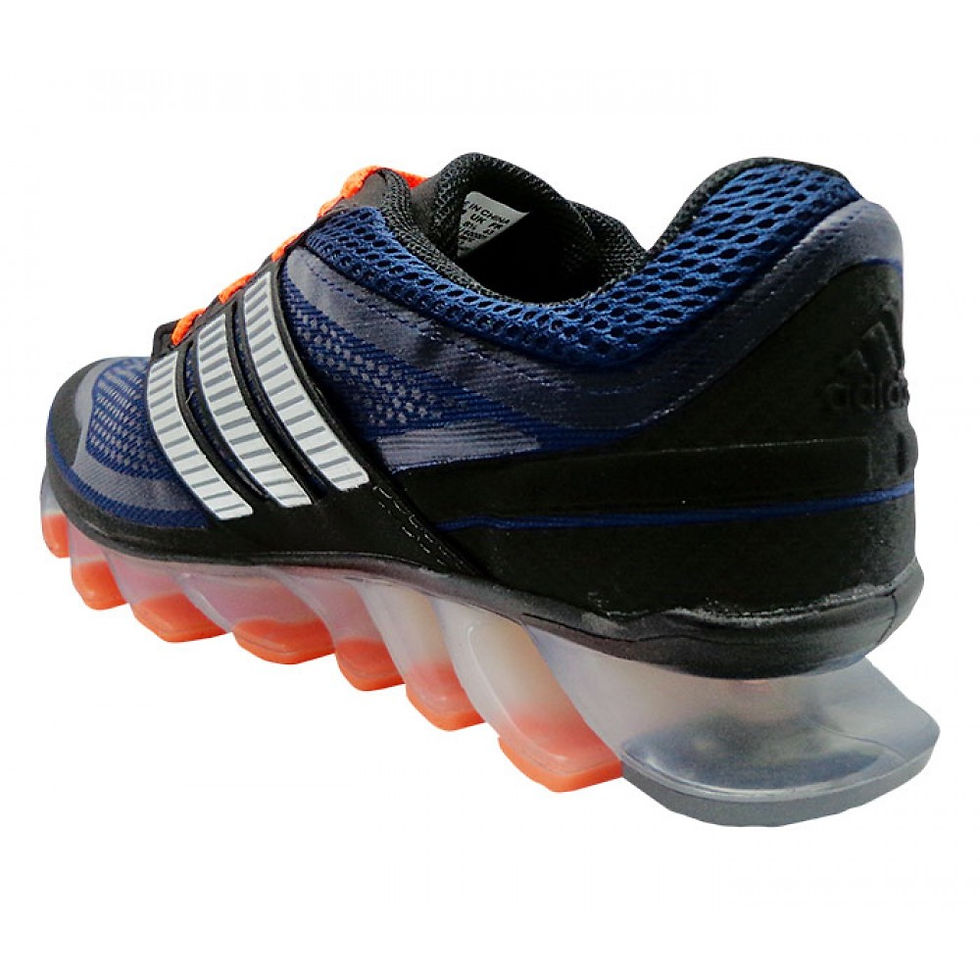 Thumbnail: Tênis Adidas Springblade Azul Marinho e Laranja