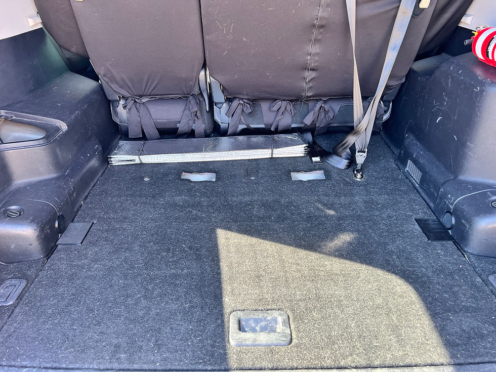 Thumbnail: Pajero 3rd Row Seat Solid Plugs