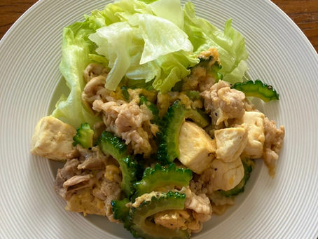 豚肉のゴーヤチャンプル