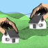 Two homes in the housing market
