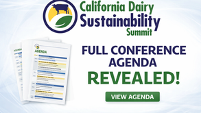 Agenda Announced for March 24th California Dairy Sustainability Summit