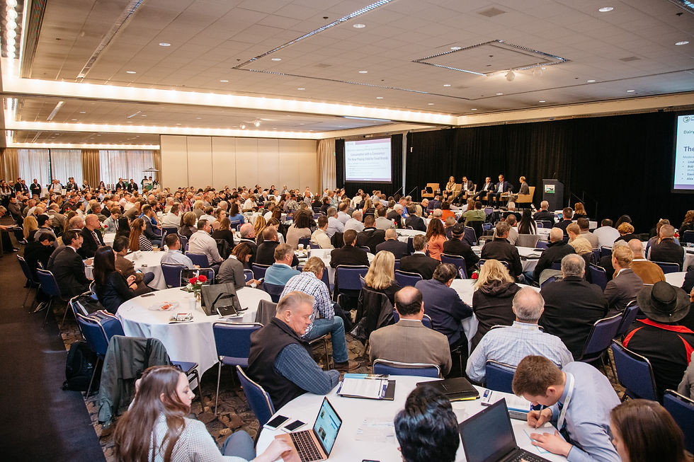 Attendees at California Dairy Sustainability Summit
