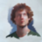 Sam_AllaPrima-OliveShirt_9x9-22x22cm