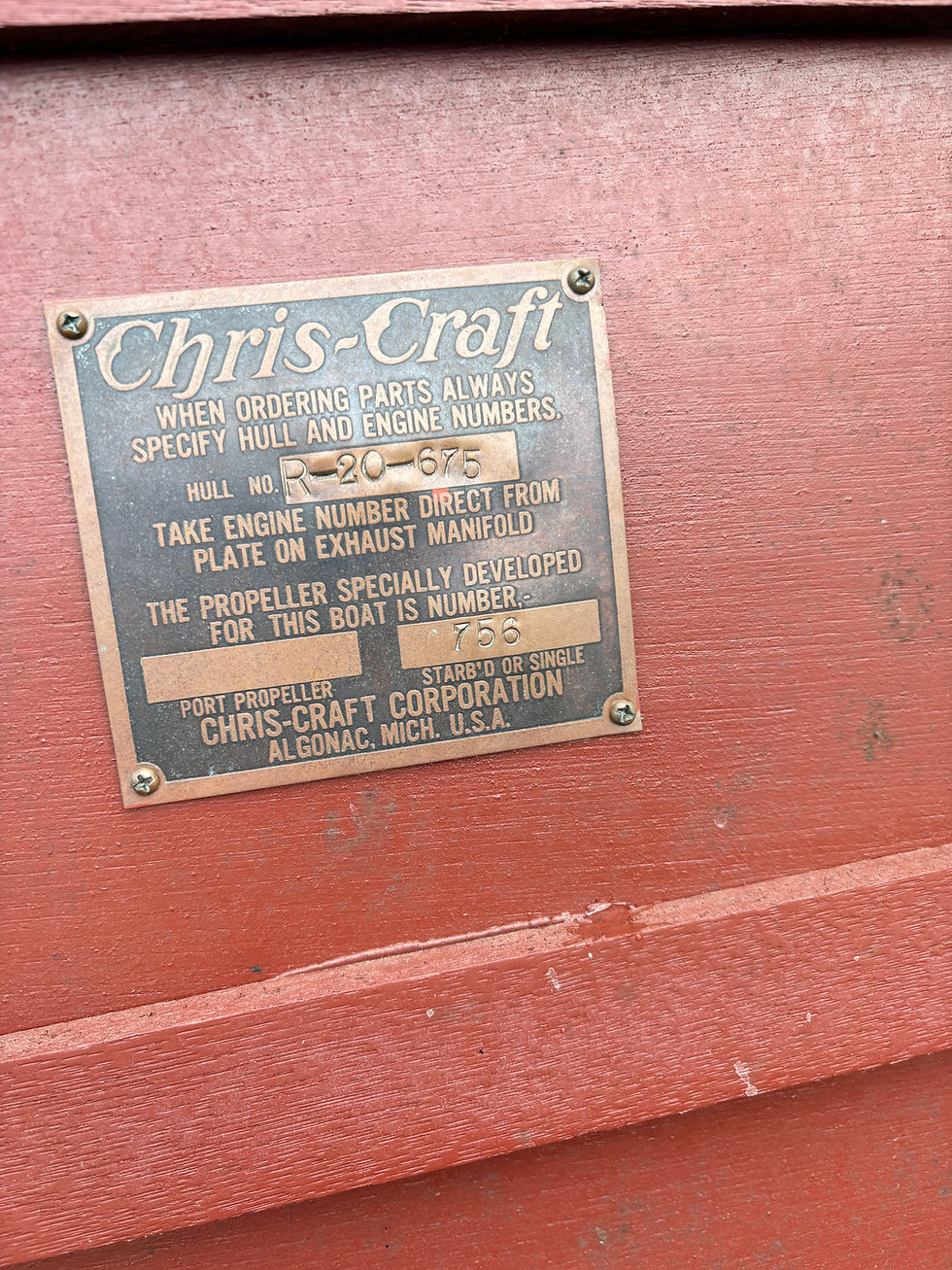 Thumbnail: 1952 20' Chris Craft Riviera
