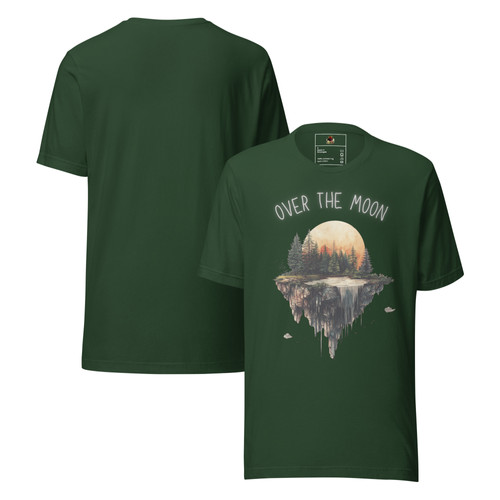 Over the Moon T-Shirt (unisex) | BloodPressINC