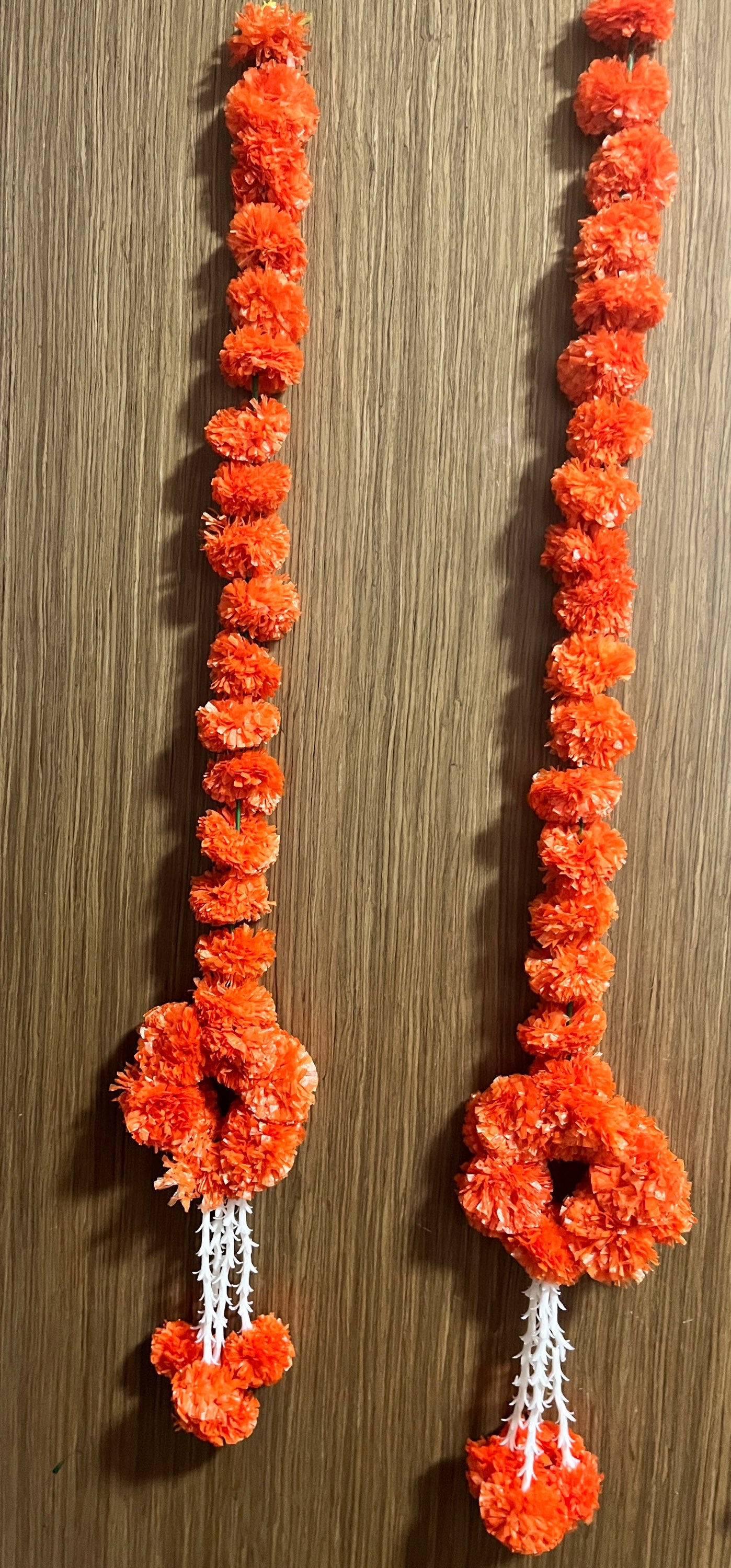 Decorative Marigold Flower Wall Hanging | Color | Pair