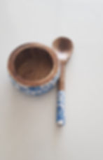 Thumbnail: 2pc/4pcWater Lily Salad Bowls with Ladles