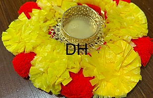 Marigold T-light holder mdf base