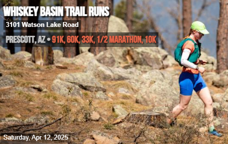 Whiskey Basin Trail Runs April 12, 2025