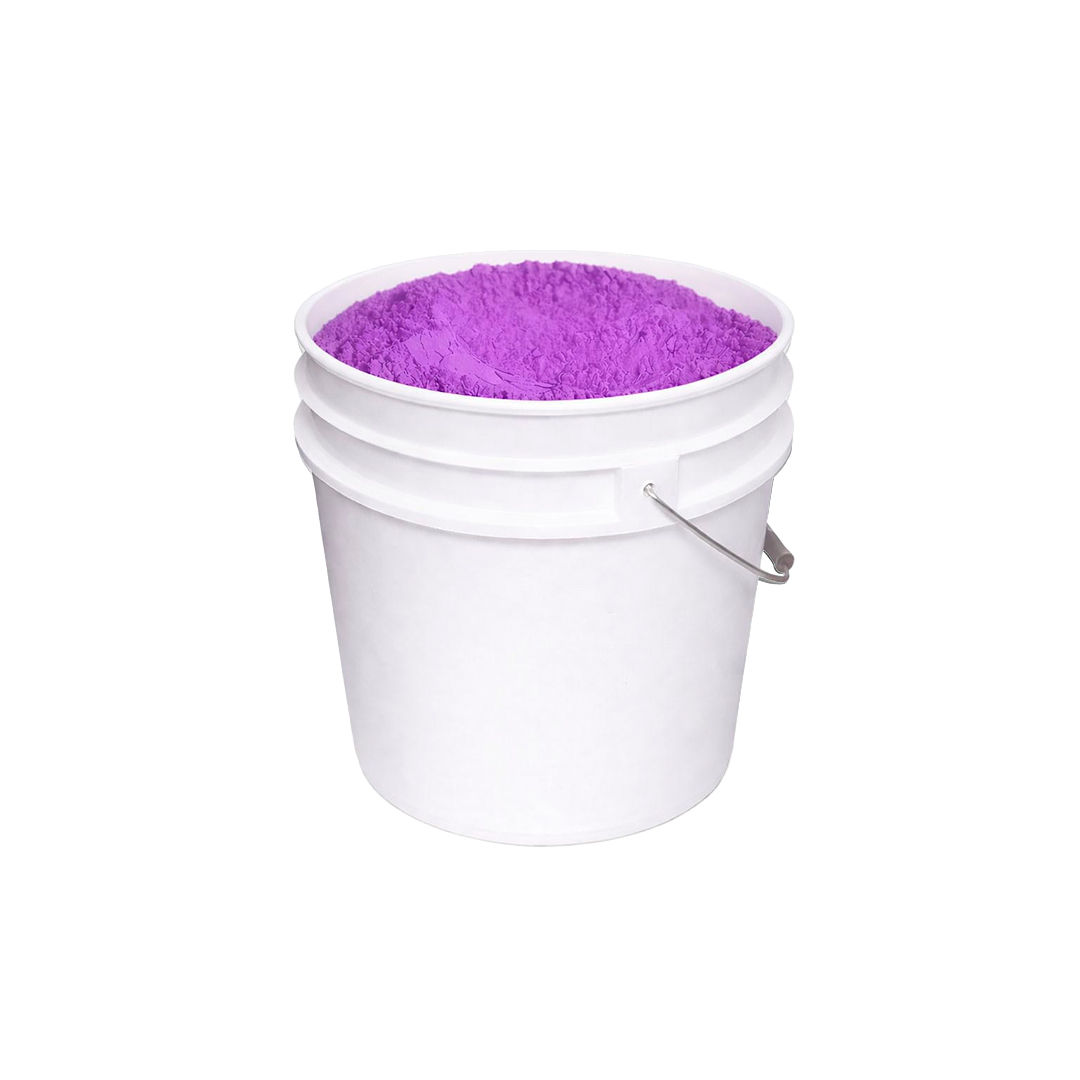 Cubeta Polvo Holi Morado 5kg Evento Festivo