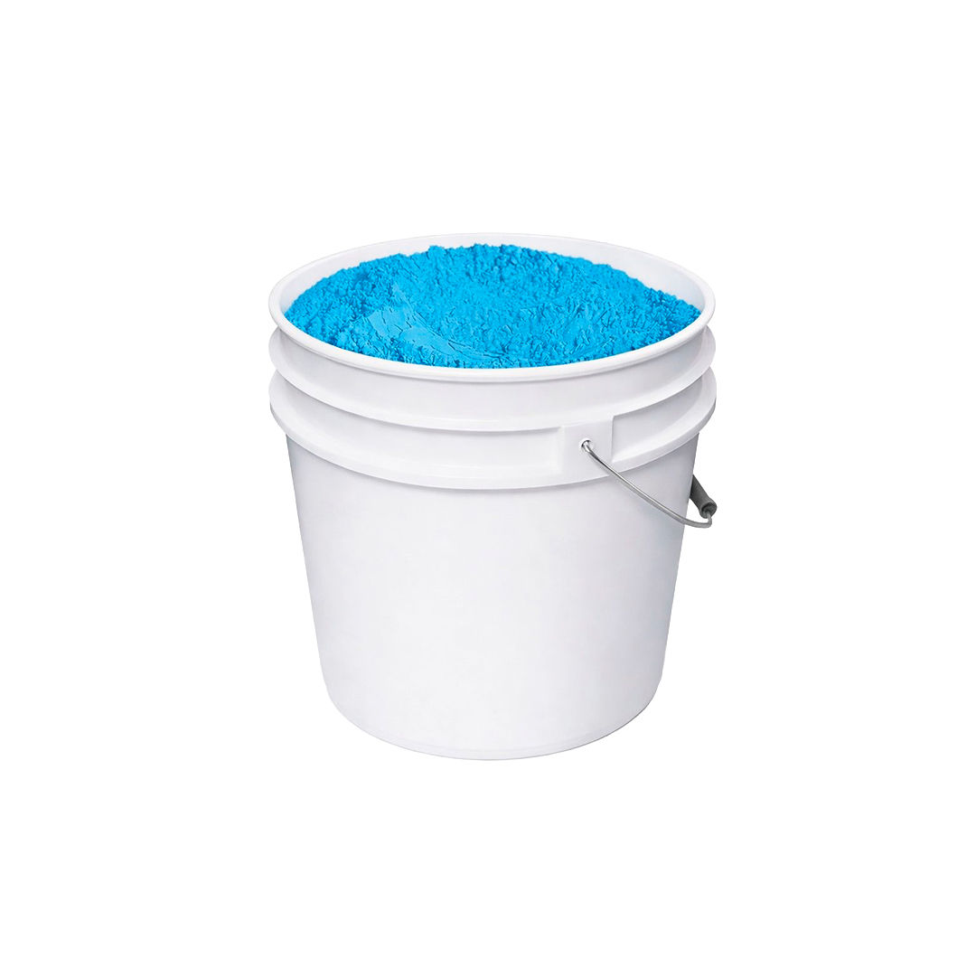 Cubeta Polvo Holi Azul 5kg Evento Festivo