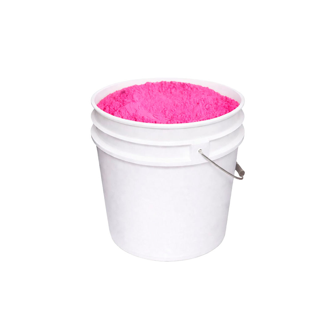 Cubeta Polvo Holi Rosa Fresa 5kg Evento Festivo