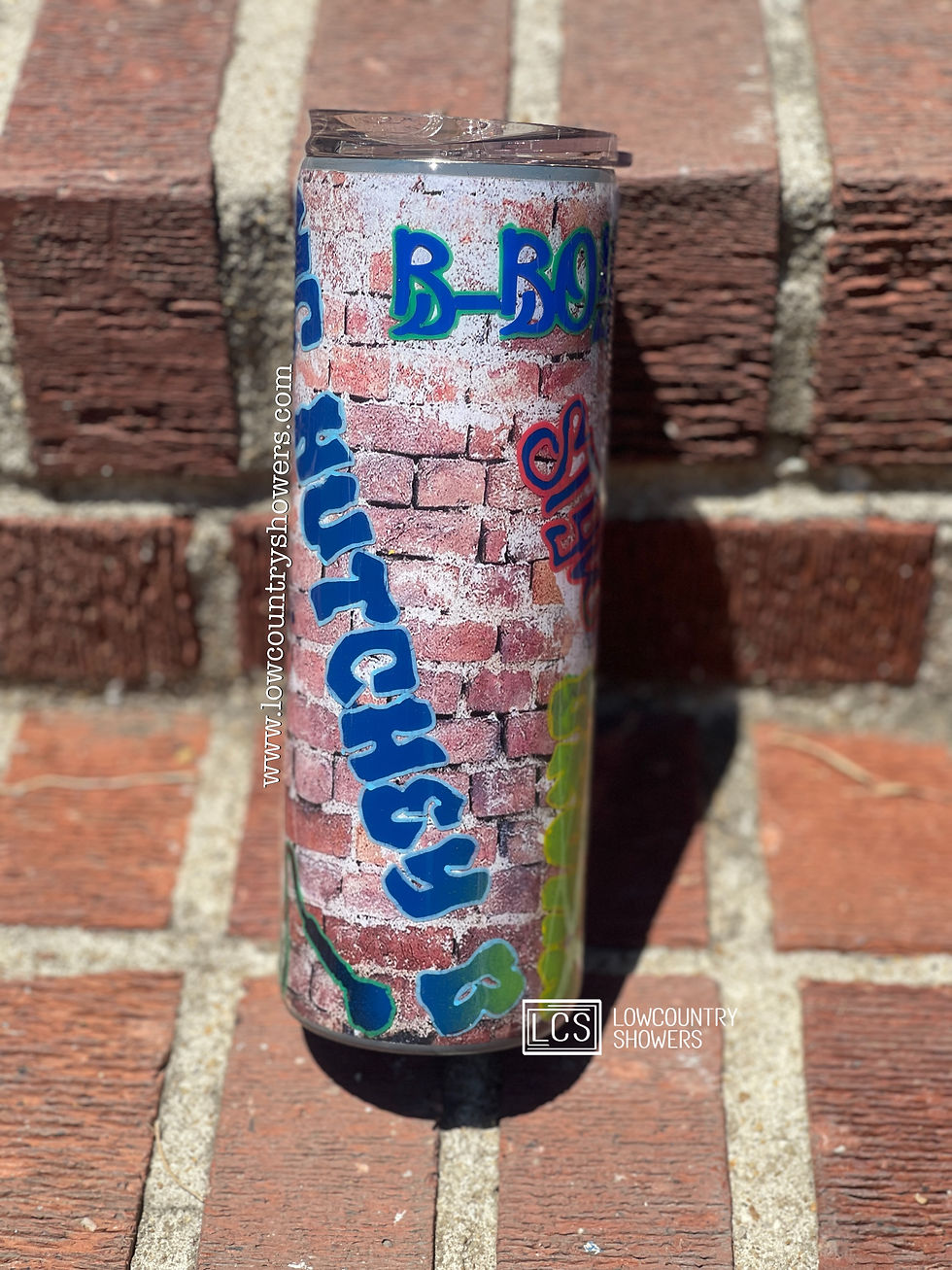 Thumbnail: Bronx River Graffiti Wall Tumbler