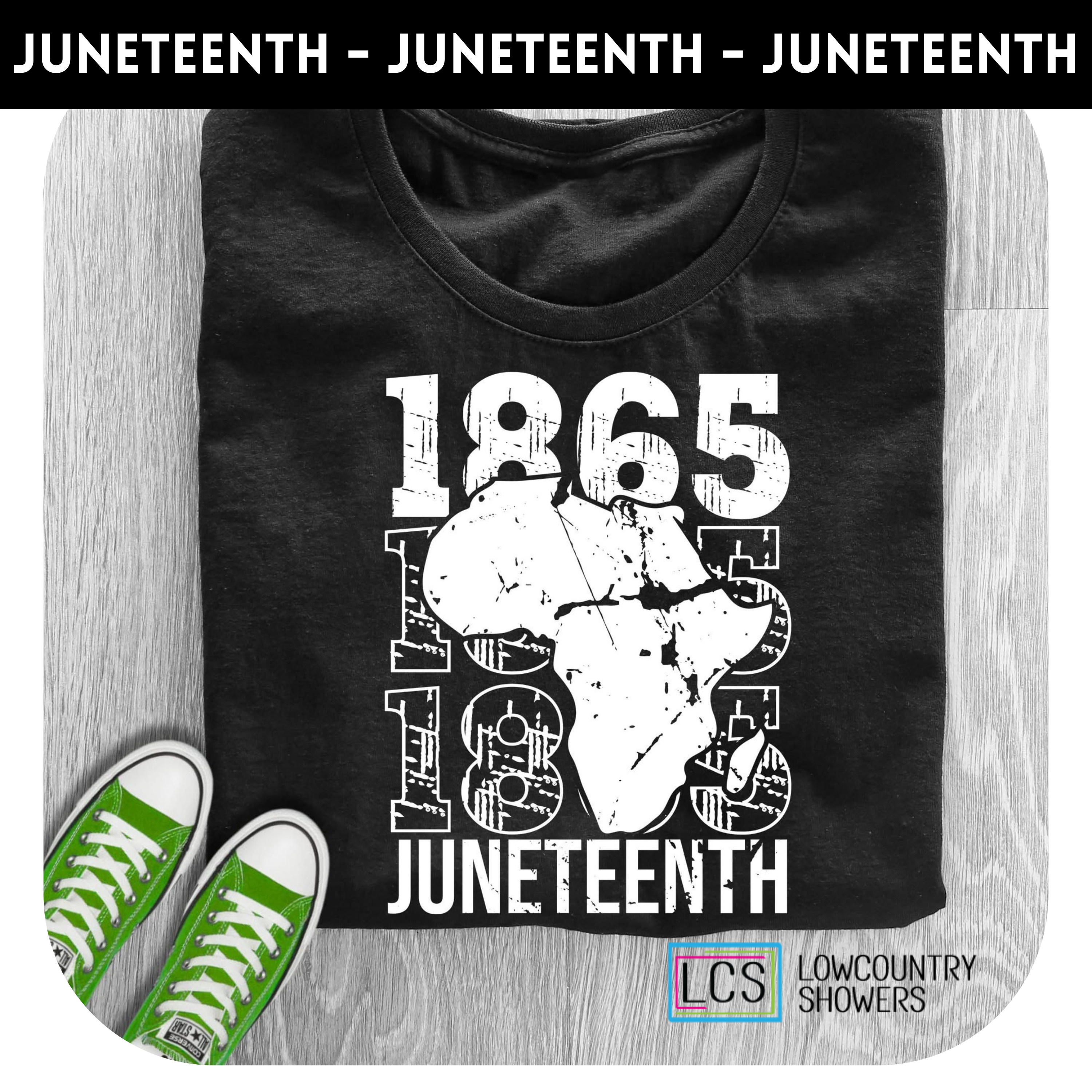 1865 Juneteenth Africa Tee