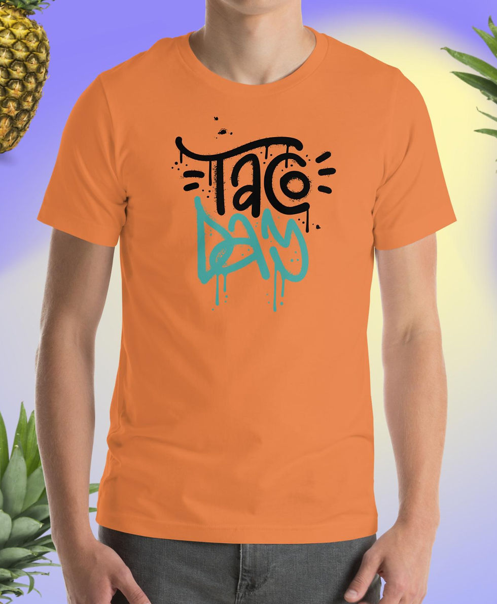 Thumbnail: Unisex t-shirt - Taco Day