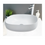 Thumbnail: Ikon Cora Counter-Top Basin - Gloss White - JHI-22-202